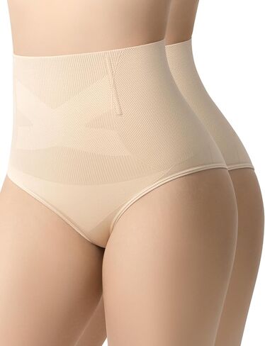 Shapewear Tummy Control for Women High Waisted Body Shaper Underwear Seamless Briefs Panty Girdle in Saudi Arabia