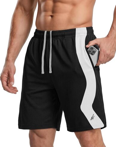 NY Threads Men Men Shorts Quick Dry Love-Fitwite Lightweight Running Shorts مع جيوب in Kuwait