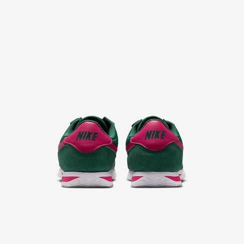 Nike Cortez Textile Big Kids' Shoes (Gorge Green/White/Wild Cherry) in Kuwait