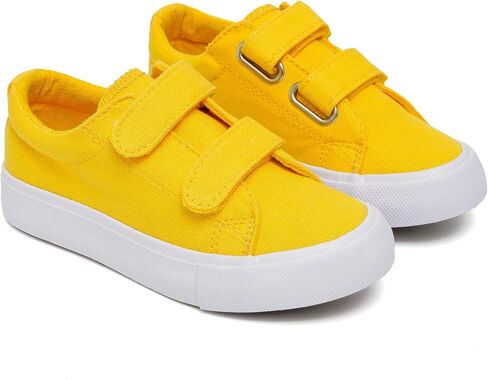 EMMA NEW YORK Toddler Sneakers Canvas Toddler Shoes for Girls and Boys, Hook and Loop Kid Sneaker in Kuwait