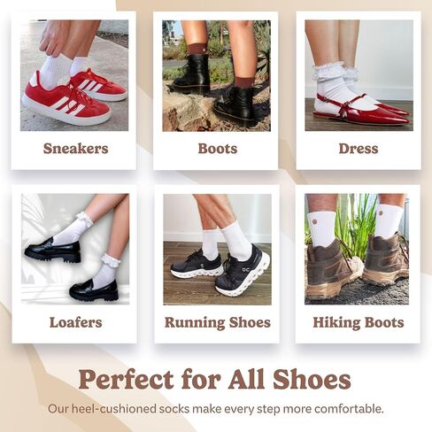 SHEZZA 3 pack- 2 White & 1 Black Anti-Blister Cushioned Heel Padded Quarter Sock Bundle- Size Small in Saudi Arabia
