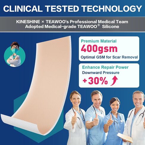 30PCS Medical Grade Silicone Scar Sheets, Advanced Scar Treatment & Prevention for Surgical, Burn, Hypertrophic & Keloid Scars, Flexible & Discreet Strips(1.2"x6") in Saudi Arabia