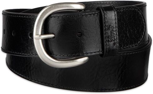 Womens Round Cut Edge Logo Loop Jean Belt in Kuwait