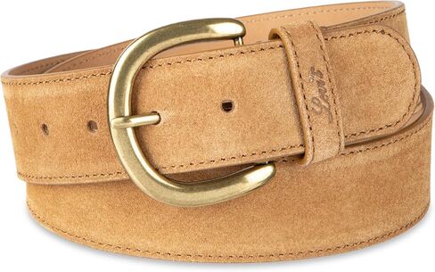 Womens Round Cut Edge Logo Loop Jean Belt in Saudi Arabia