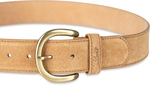 Womens Round Cut Edge Logo Loop Jean Belt in Saudi Arabia