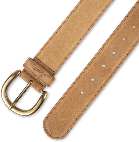 Womens Round Cut Edge Logo Loop Jean Belt in Saudi Arabia