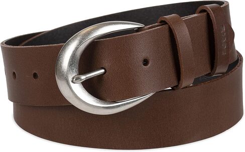 Womens Round Cut Edge Logo Loop Jean Belt in Saudi Arabia