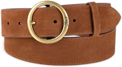 Womens Round Cut Edge Logo Loop Jean Belt in Saudi Arabia