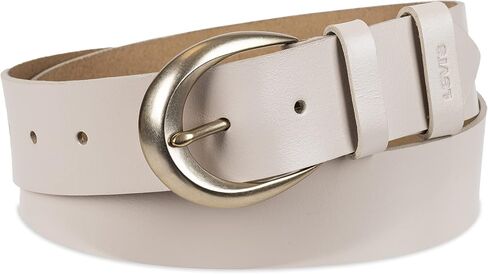 Womens Round Cut Edge Logo Loop Jean Belt in Saudi Arabia