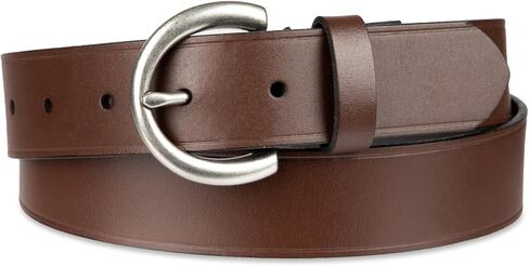 Womens Round Cut Edge Logo Loop Jean Belt in Saudi Arabia
