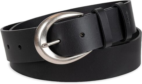 Womens Round Cut Edge Logo Loop Jean Belt in Saudi Arabia
