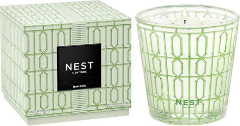 NEST New York Scented Decorative 3-Wick Candle, Bamboo - 21.1 oz in Saudi Arabia
