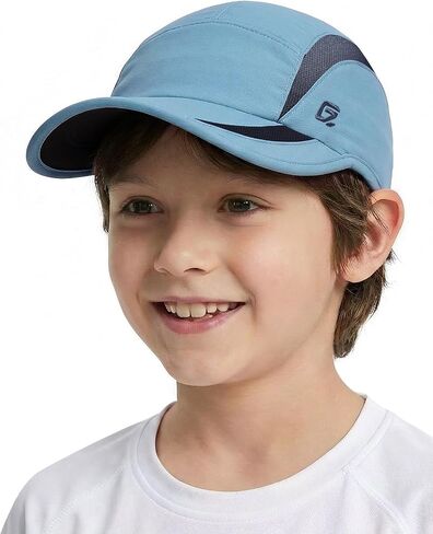 GADIEMKENSD Kids Sports Basebll Cap - Breathable Mesh Cooling Quick-Dry, Water-Repellent, UPF50+, Anti-Glare in Kuwait