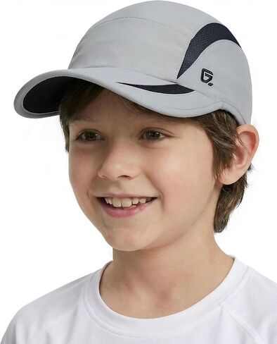 GADIEMKENSD Kids Sports Basebll Cap - Breathable Mesh Cooling Quick-Dry, Water-Repellent, UPF50+, Anti-Glare in Kuwait