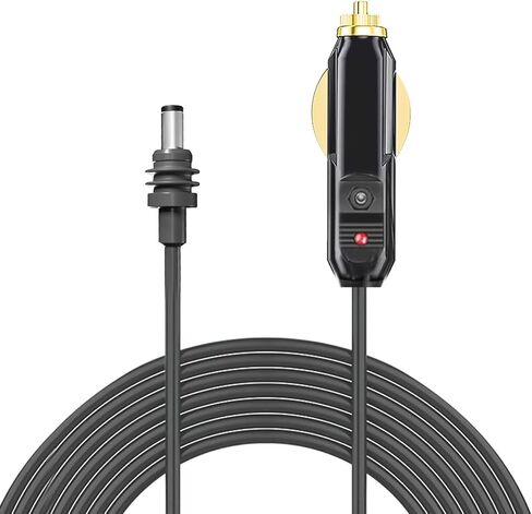 Starlink Mini DC Power Cable, 12V-24V DC Car Power Cable for Satellite, 18AWG IP68 Water Resistant DC Car Charger Auto Power Supply Adapter Cable for Trucks Buses Lorries Ships in Kuwait