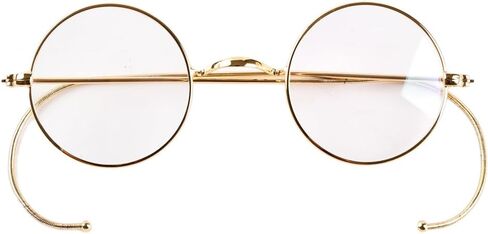 Agstum Retro Small Round Optical Rare Wire Rim Eyeglasses Frame in Saudi Arabia