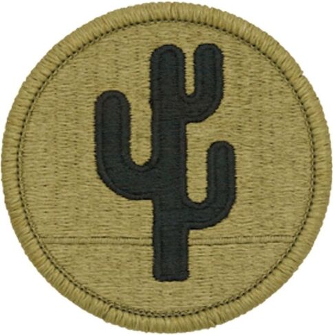 103rd Sustainment Command OCP Multicam (TM) Patch in Saudi Arabia