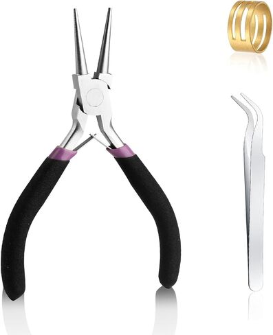 Needle Nose Pliers, Needle/Chain Nose Pliers for Jewelry Making, Snipe Nose Jewelry Pliers, Jewelry Pliers Jewelry Making Tools for Crafts in Saudi Arabia