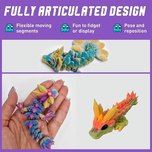 Mini Tadling Dragons Nature & Seasonal Edition Set of 6 Assorted Matte Collector Figures in Kuwait
