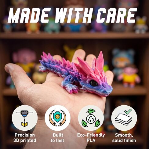 Mini Tadling Dragons Nature & Seasonal Edition Set of 6 Assorted Matte Collector Figures in Kuwait