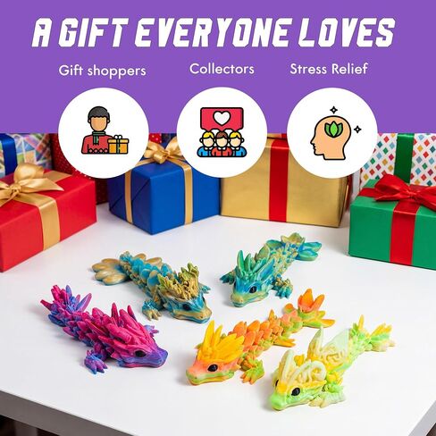 Mini Tadling Dragons Nature & Seasonal Edition Set of 6 Assorted Matte Collector Figures in Kuwait