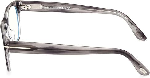 Tom Ford Eyeglasses FT 5898 -B 020 Grey/Striped/Shiny Grey in Kuwait