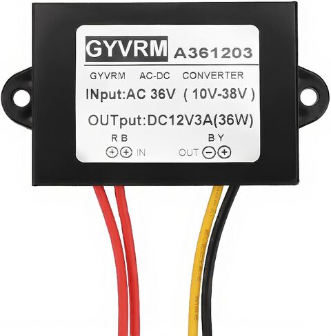 AC DC Voltage Reducer AC36V to DC12V Power Converter 1.5A Long Term Work IP67 Converter Converter AC Dc Voltage Regulator Power Supply Module (3A) in Saudi Arabia