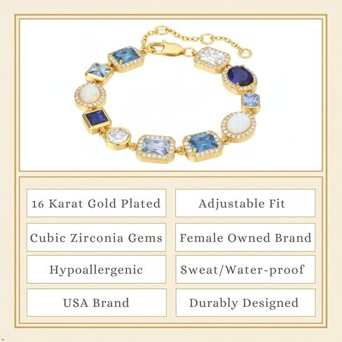 Azul Blue Solstice Bracelet (Gold) in Saudi Arabia