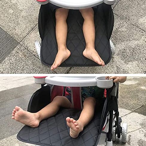 Baby Stroller Footrest Extension Universal Stroller Footstool Support Accessory for Baby Needs (Black) in Kuwait