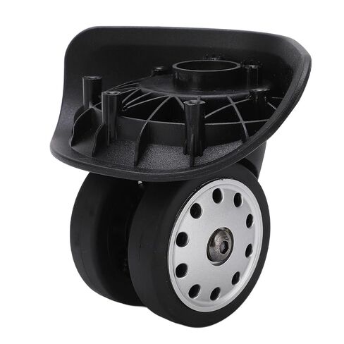 1 Pair Suitcase Trolley Wheel Luggage Caster, A88 Porous Wheel Suitcase Luggage Replacement Casters for Travel Bags Large Size (L) in Kuwait