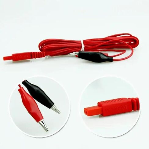 Accessories of Yingdi KWD808-I Great Wall SDZ II III IIB DMZ-I Electric Acupuncture Machine, Multi-Purpose, Clip Wire, Pin Cable, Adapter, Detect Pen Parts (6PCS Clip Wire for KWD-808 Yingdi) in Kuwait