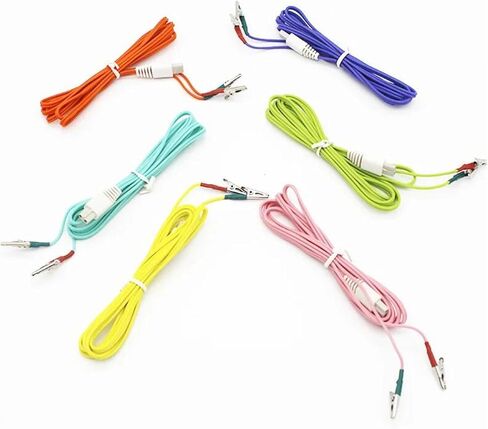 Accessories of Yingdi KWD808-I Great Wall SDZ II III IIB DMZ-I Electric Acupuncture Machine, Multi-Purpose, Clip Wire, Pin Cable, Adapter, Detect Pen Parts (6PCS Clip Wire for KWD-808 Yingdi) in Kuwait