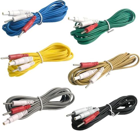 Accessories of Yingdi KWD808-I Great Wall SDZ II III IIB DMZ-I Electric Acupuncture Machine, Multi-Purpose, Clip Wire, Pin Cable, Adapter, Detect Pen Parts (6PCS Clip Wire for KWD-808 Yingdi) in Kuwait