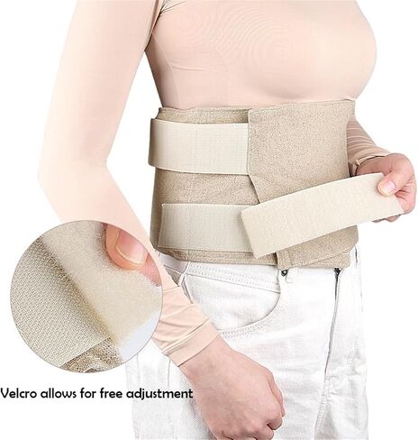 Waist Acupressure Massage Belt, Adjustable Lumbar Support Pillow Acupressure Wrap Strap Spiky Pressure Points Massage Acupuncture Mat Waist Belt for Lower Back Sciatica Pain Relief & Muscle Relaxation in Kuwait