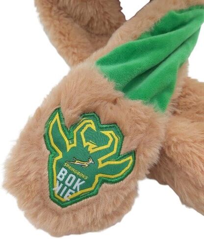 Ultra Tec Official Springbok Bokkie Pump Action Plush Hat | Licensed South Africa Rugby Merchandise | Flicking Ears | Fun for All Ages in Kuwait