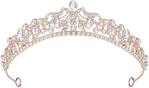 Crystal Crown Tiara for Women – Tiaras for Women with Rhinestones – Crown for Wedding Bridal, Party Crown Bride in Kuwait
