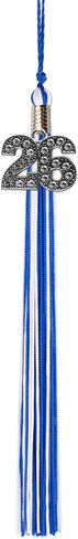 Graduation Tassel - Bling Charm - 2 Color, 2026, Blue/White in Saudi Arabia