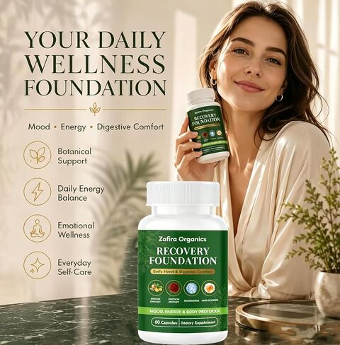 Zafira Organics，Zafira Recovery Foundation，Natural Herbal Formula,60 Capsules in Kuwait