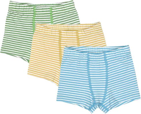 ORGANICKID Boys Organic Cotton Underwear, GOTS Certified Toddler Boxer Briefs, Pack of 3 in Saudi Arabia