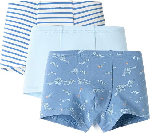 Balabala 3 Pack Cotton Boys Boxer Briefs Toddler Underwear Comfort Lightweight Breathable Stretch Flex Underwear for Boy in Kuwait