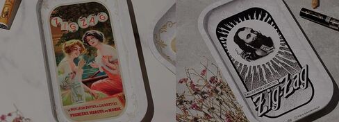 ZIG-ZAG Small Vintage Starburst Rolling Tray 10.75" x 6.5" - Ideal for Rolling Enthusiasts in Saudi Arabia