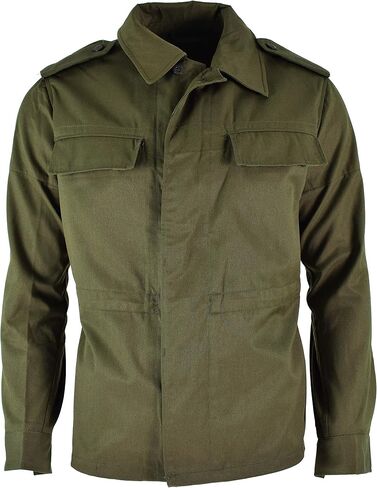 Original Vintage Czech Army Field Jacket M85 Olive Green Military Surplus Issue New (Medium Regular) in Kuwait