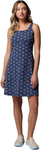 Columbia Women's PFG Freezer III Sun Dress, Nocturnal Bluefin Pride, Medium in Kuwait