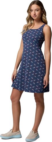 Columbia Women's PFG Freezer III Sun Dress, Nocturnal Bluefin Pride, Medium in Kuwait