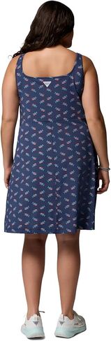 Columbia Women's PFG Freezer III Sun Dress, Nocturnal Bluefin Pride, Medium in Kuwait