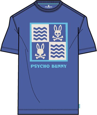 تي شيرت برسومات Psycho Bunny Colin in Kuwait