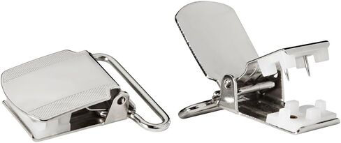 Suspender Store Undergarment Suspenders - 2-Inch Wide Soft Elastic - X-Back - Pin Clip - 4 Sizes Including Big & Tall in Kuwait
