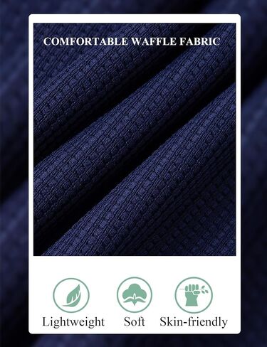 Men's Shorts Casual 5" Waffle Elastic Waist Drawstring Lightweight Loose Fit Beach Shorts with Pockets in Kuwait