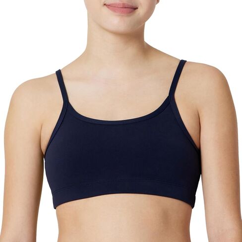 Amazon Essentials Girls' Athletic FormFlex Buttery Soft Light Support Spaghetti Strap Training Sports Bra in Kuwait