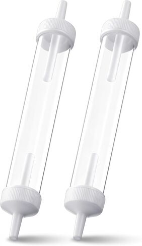 4 Pack Oxygen Tubing in Line Water Trap with Removable End Caps, Clear Moisture Collector to Reduce Condensation & Gurgling, Universal Fit for Concentrator and Humidifier Bottle Systems in Saudi Arabia